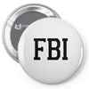 fbi humor Pin-back button