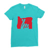 hand love Ladies Fitted T-Shirt