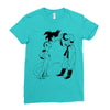 goku vs freeza Ladies Fitted T-Shirt