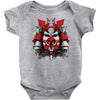 samurai mask of doom Baby Bodysuit