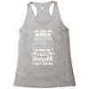 I Am A March Women Racerback Tank