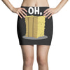 oh hay oh hey girl boy funny pun Mini Skirts
