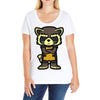 angry raccoon Ladies Curvy T-Shirt