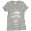 i am a capricorn Ladies Fitted T-Shirt