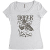watch the world burn Women's Triblend Scoop T-shirt