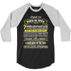 Legends Are Born In April 3/4 Sleeve Shirt