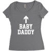 baby daddy funny new Women's Triblend Scoop T-shirt