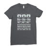 mcclane winter sweater Ladies Fitted T-Shirt