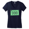 999 punk damned buzzcocks Women's V-Neck T-Shirt