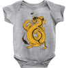 bruce, the dragon Baby Onesie