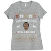 do you wanna go to war buh lah kay Ladies Fitted T-Shirt