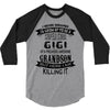 Super Cool Gigi Of A Freaking Awesome Grandson 3/4 Sleeve Shirt