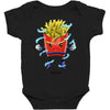 saiyan fries Baby Bodysuit
