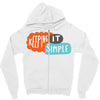 it simple Zipper Hoodie