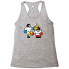 vector gamer boxing Racerback Tank