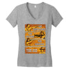 The Ringleader Thr Archer The Samurai The Kid Women's V-Neck T-Shirt