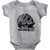 celtic skull Baby Onesie