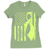 lyme disease awareness Ladies Fitted T-Shirt