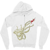 caution octopus&rsquo; may be larger than it appears Zipper Hoodie