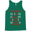 adapt or die encoded (white) Tank Top