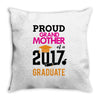 Class of 2017 Proud GrandMother Graduation Throw Pillow