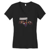 intervention Women's V-Neck T-Shirt