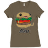 stacked Ladies Fitted T-Shirt
