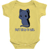 don't tell me to smile Baby Bodysuit