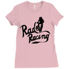 rad racing Ladies Fitted T-Shirt