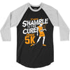shamble to the cure zombie 5k 3/4 Sleeve Shirt