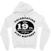 Funny 40th Birthday Zipper Hoodie