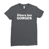 ithaca has gorges Ladies Fitted T-Shirt
