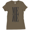 me we are one Ladies Fitted T-Shirt