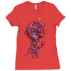 upset stomach Ladies Fitted T-Shirt