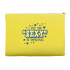 i put the sexy in dyslexia Accessory Pouches