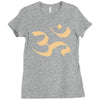 om zeichen indien buddhisten meditation religion yoga Ladies Fitted T-Shirt