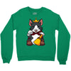 lucky cait sith Crewneck Sweatshirt