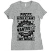 Pisces Hated By Many Wanted By Plenty Ladies Fitted T-Shirt