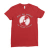 ask me about my 7inches Ladies Fitted T-Shirt