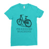 freedom machine Ladies Fitted T-Shirt