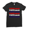 Vote 2018 Ladies Fitted T-Shirt