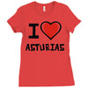 i love asturias Ladies Fitted T-Shirt