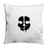 mask Throw Pillow
