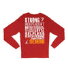 Strong Independent Motivated Gemini Long Sleeve Shirts