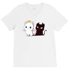 purr evil V-Neck Tee