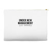 under new management just married Accessory Pouches
