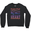 my mom is in heaven forever Crewneck Sweatshirt