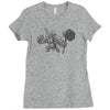 overwatch reinhardt cute Ladies Fitted T-Shirt