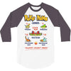 poke nom nom nom 3/4 Sleeve Shirt