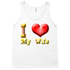 i heart my wife Tank Top